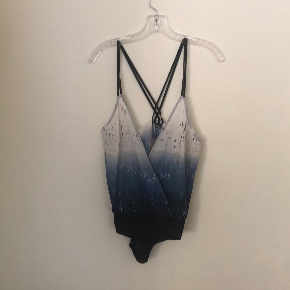 Tank top one piece body suit